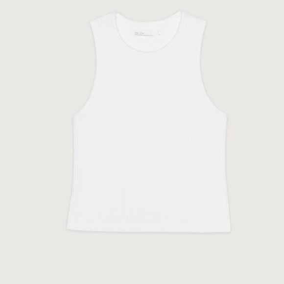 Oak and Fort - RACERBACK CROPPED TANK - Picture 3 of 3